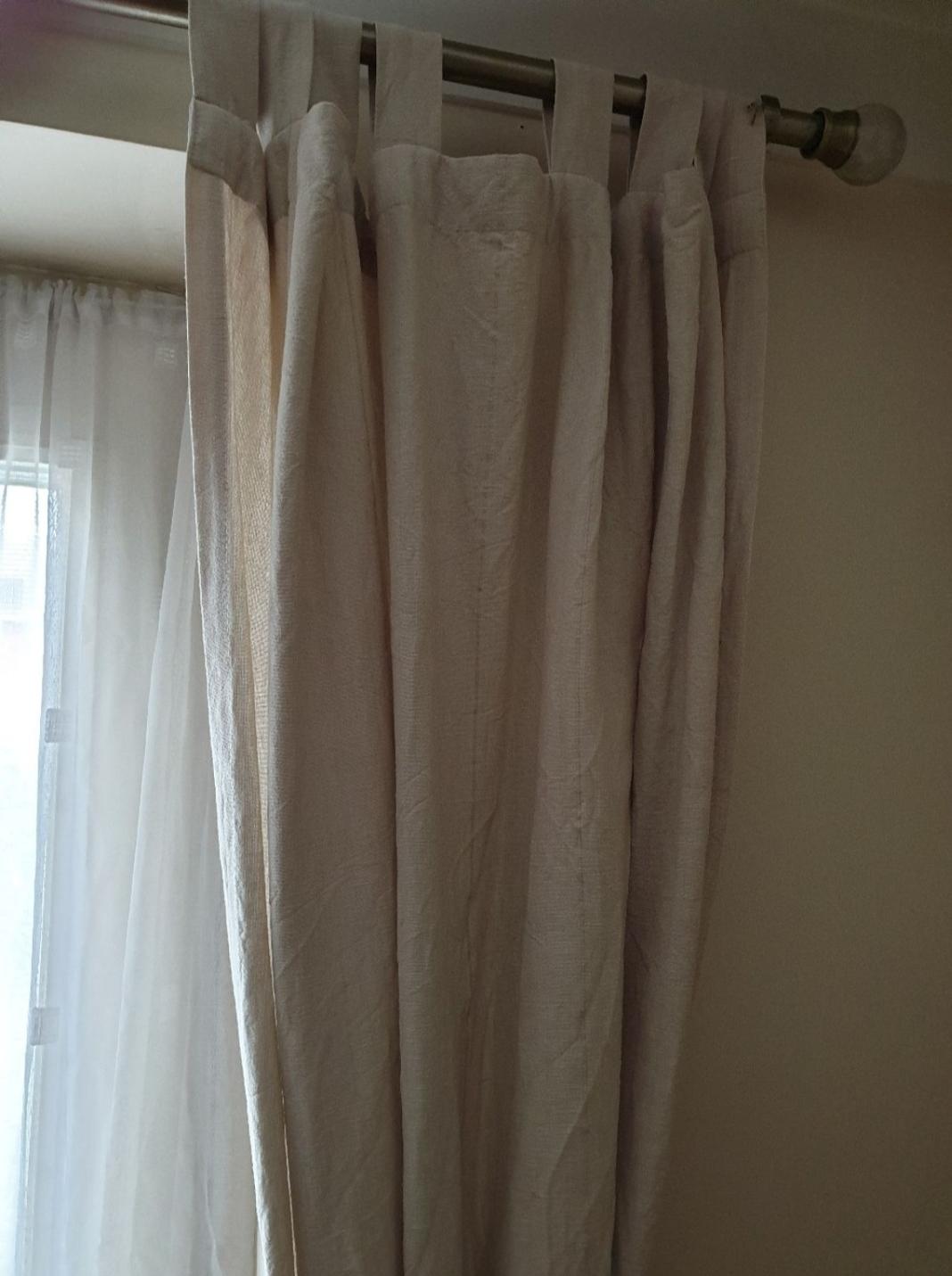 IKEA linen cream curtains in E13 London für £ 20,00 zum Verkauf | Shpock AT