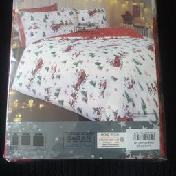 New
Christmas Santa Single Duvet cover and pillowcase
