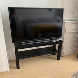 Selling as upgraded come with tv remote and table all working great