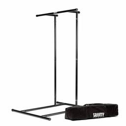 Gravity Fitness portable bodyweight pull up rack.

Great for pull ups and dips. Includes carry case.

***hardly used*** and in great condition. This item has been assembled twice but unfortunately due to an arm injury I can no longer use it.

RRP £99.99

From a pet free and smoke free home.

Please check out my other sports equipment for sale as I am having a clear out.

Thanks for looking.