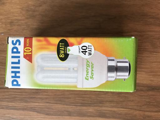 Buy & Sell Devon Torridge - Photos for PHILIPS 40W, 8W, B22 Energy Saving bulb B22