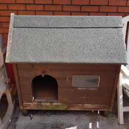 Large dog kennel £15

Has piece missing(see photos) but is otherwise in good condition. Very large and heavy. Selling as my dogs are not interested in it. Will need a large car or van to take it away.

Collection Ribbleton pr1 area or possible local delivery for fuel costs