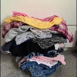 Good used condition clothes
Contains - 
Tops
Jeans
Some jumpers and leggings 

Collection from liversedge