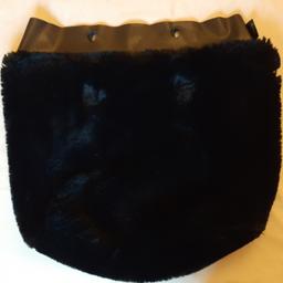 rivestimento pelo nero originale per o bag classica (no mini) condizioni perfette