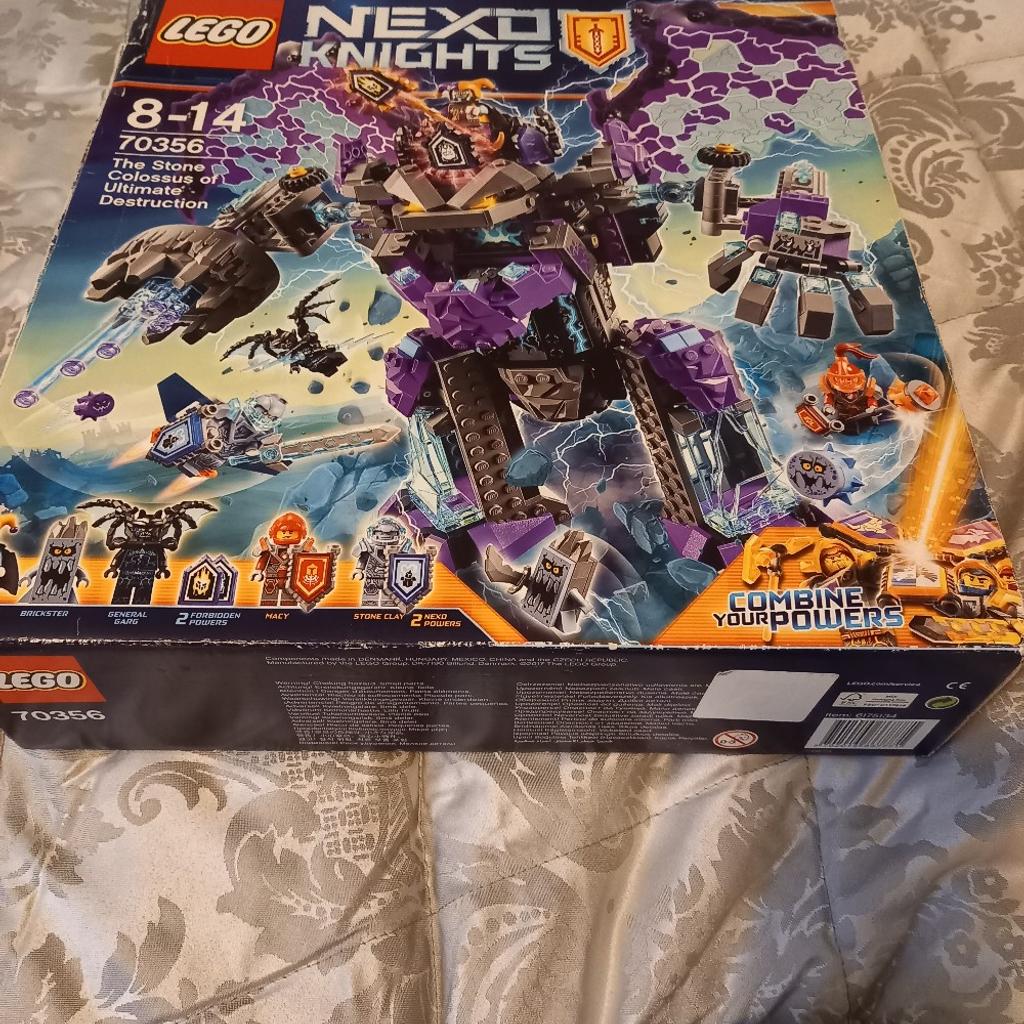 Lego nexo knights stone sales colossus