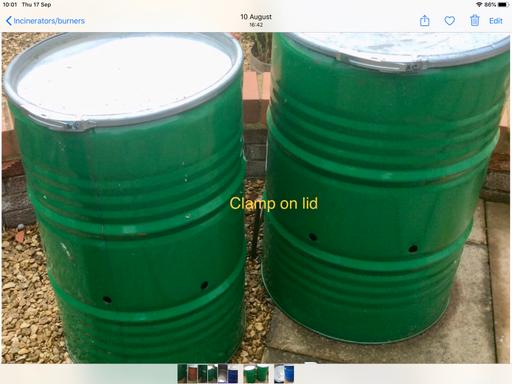 Buy & Sell Gloucestershire Forest of Dean - Photos for Rat proof steel feed bin/incinerator/burner