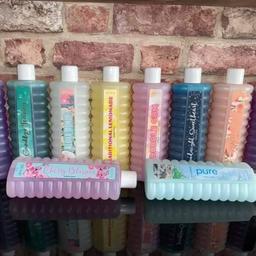 All different fragrances 
If you would like to order any of these bubble baths just drop me a message
