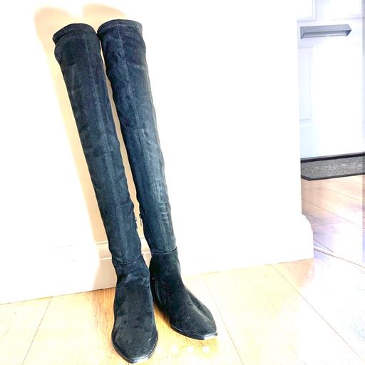 Buy & Sell Staffordshire Stoke-on-Trent - Photos for Women’s ladies suede thigh high black boots