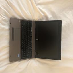 HP Probook 6570b Laptop (A) (i5)
Great laptop works perfect
Great battery strength
Comes with charger
Has few marks as you can see on pictures
All buttons work
No damage

Intel i5-3210M 2.5Ghz Processor
4Gb RAM
250Gb Hard Drive
DVD-RW
Windows 10
Any questions please ask
Collection preferred
Can post
