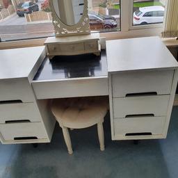 dressing table and chest of drawers buyer collection only please