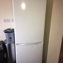 Selling Fridge Freezer in perfect working order. Has a few dents on front door as seen in the photos otherwise a good clean well working fridge and freezer, the freezer is frost free.

Selling due to new kitchen refit.