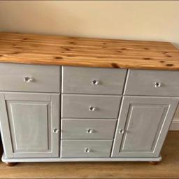 We have our beautiful Grey Pine unit for sale. Upcycled using Annie Sloan Paint and wax! 

We have put new glass handles on the unit to give it that lovely finish!

£100 ONO

Collection only