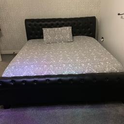 Good clean condition, mattress has been steam cleaned. 
from clean pet and smoke free home.