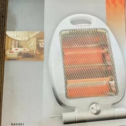 home Comforts Quartz Heater with *2-Heat Setting *Portable*Safety Tip Switch