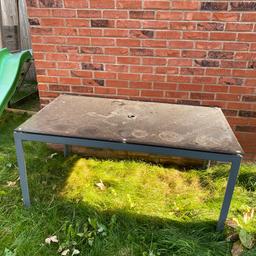 FREE BLACK GLASS TOP TABLE IT WILL NEED PICKING UP
