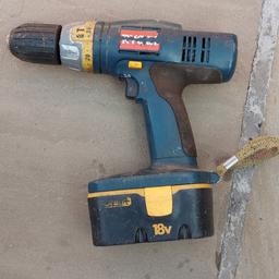 18v cordless hammer drill been in the garage for a few months and I have lost the charger was working before I lost the charger but not sure about now because of having no charge left.