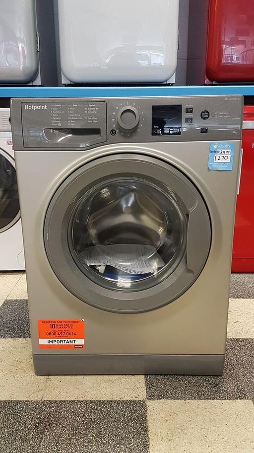 Buy & Sell Norfolk King's Lynn and West Norfolk - Photos for wd3979 graphite hotpoint 8kg washing machine