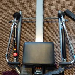 v fit rowing machine barely used stuck in spare room
