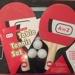 Brand new!

2 bats
2 balls
Net

Collection from Muswell Hill or UK delivery