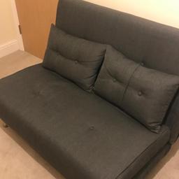Small Sofa Bed

Small cygnet grey fold out sofa bed, only used a handful of times, it is in perfect condition.

Dimensions
H78
W120
D86
Weight 32kg
Length as bed 190cm

Link to product as new;

