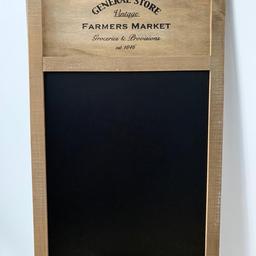 Vintage wooden blackboard, a shabby chic accessory for the home. 50cm x 34cm in size.

I have a variety of other stock available on my Facebook page so please have a look @4quartershomeware