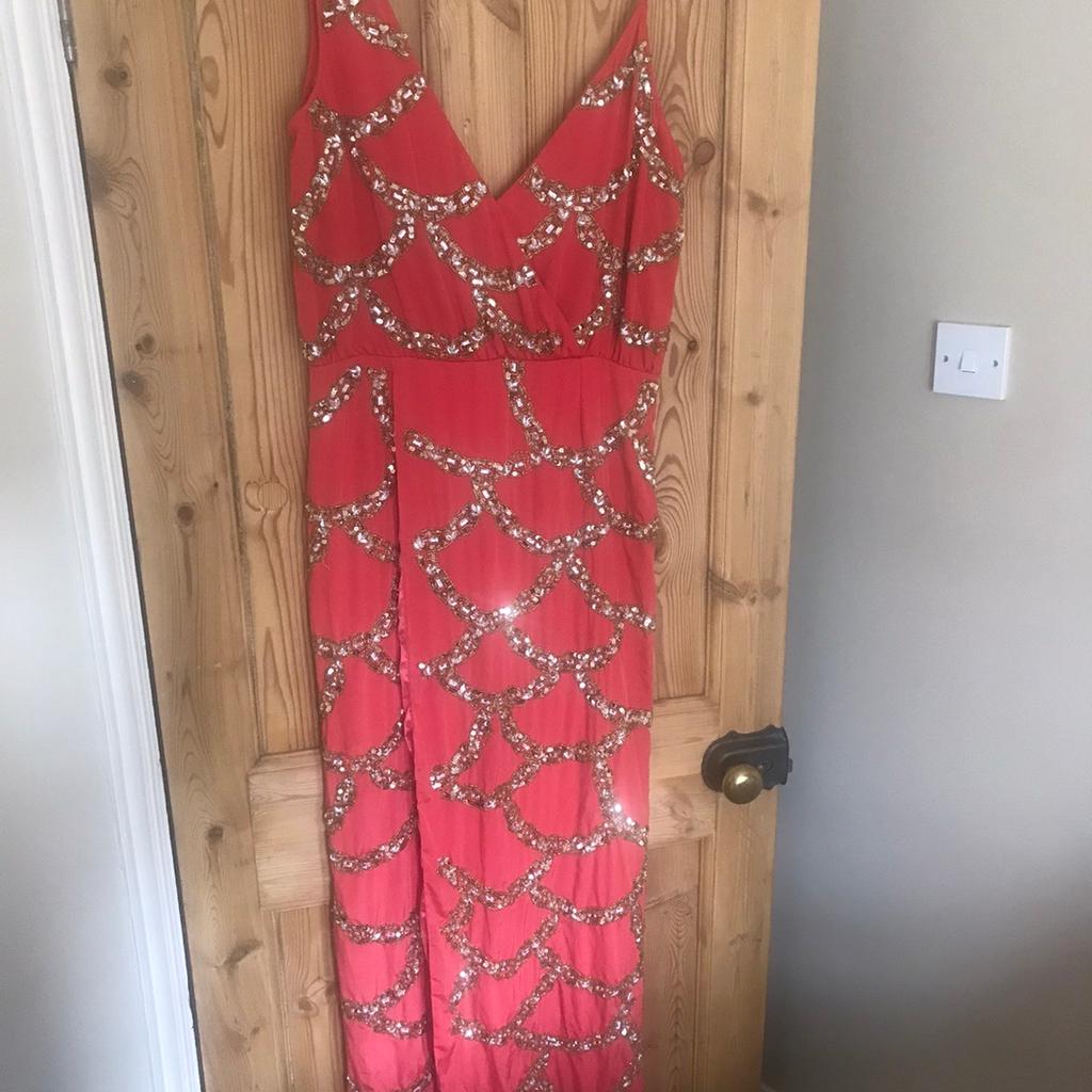 Virgos lounge coral maxi dress in B47 Bromsgrove for 40.00 for sale Shpock