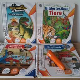Piraten
Dinosaurier
Bilderlexikon Tiere
Wir lernen Englisch
incl. Stift, USB Kabel
Abholung in Hall in Tirol
Privatverkauf