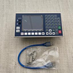 CNC Motion Controller TC55H Stand Alone Servo Stepper USB Spindle G Code MPG
Specification:
Minimum data unit 0.001 mm
Maximum data size ± 99999.999mm
Maximum Speed: 24m/min (pulse is 0.001mm)
Maximum pulse output frequency 400KHz
Axis: 1-4 (X,Y, Z,C)
X,Y,Z,C axis can conduct linear interpolation, X,Y can do circular interpolation.
Electric Gear: numerator :1-99999 denominator: 1-99999
USB: Importing program and boot picture
Isolated I/O port
Maximum Program Line: 1000
Maximum Program number: 99