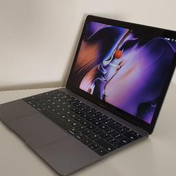 PROCESSOR INTEL CORE M3 1.1GHZ 8GB RAM 256GB SSD WIFI WEBCAM OS X SCREEN SIZE 12.1INCH COMES WITH CHARGER EXCELLENT RUNNER POWERFUL