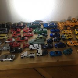Ich verkaufe 42 gut bespielbare Spielzeugautos.
Bei Fragen stehe ich Ihnen gern zur Verfügung!

Pro Teil umgerechnet: ca. 0,43€