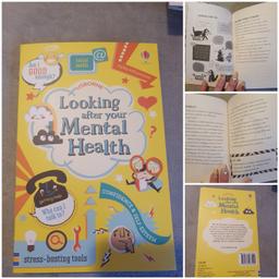 Usborne 

Looking after your mental health.

This young person's guide to good mental health explains why we have emotions, and what can influence them,  from friendship and social media, to bullying, divorce and bereavements.

This is my daughters go to book. She is 12 years old and in year 8 at secondary school.... its been a very helpful when she doesn't want to open up to me..

Rrp £6.99