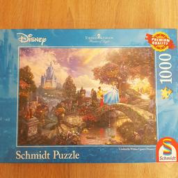 Puzzle 1000 Teile Thomas Kinkade, Disney Cinderella von Schmidt Spiele

Marke Schmidt Spiele
Material Pappe
Art.abmessungen L x B x H 69.3 x 49.3 0.5cm Anzahl Teile 1000

Einmal gespielt