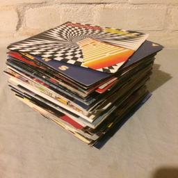 Joblot of good 7 inch vinyl good selection of tunes from 80s 90s
