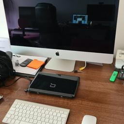 Late 2013, in a perfect condition, no scratches, fully operating. 
System macOS Catalina 
version 10.15.7

iMac 27 inch late 2013
Processor 3.2 GHz Quad-Core Intel Core i5
Memory 16GB 1600 MHz DDR3
Graphics NVIDIA George GT 755M 1GB

Hard Drive 1TB

Keyboard and mouse included.