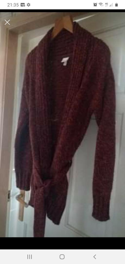 Buy & Sell West Midlands Birmingham - Photos for LONG THICK BELTED CARDIGAN - Size XS