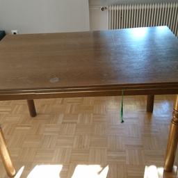 Tisch ausziehbar 125/205x80 cm
