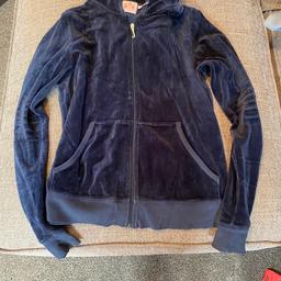 Navy Juicy Couture velour jacket
Size Large
Excellent condition
From smoke and pet free home