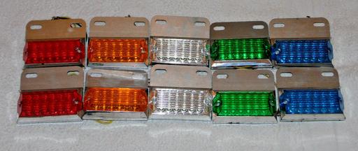 Vehicles Cornwall Bugle - Cornwall - Photos for 2 x 12 LED MARKER LIGHTS 12/24v BLUE GREEN