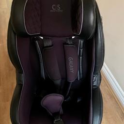 Galaxy Car Seat from Halfords, from age 9 months.

Excellent Condition, only used in Grandma’s car, smoke and pet free home. Retailing over £100.

Please no time wasters.

Local Collection Stockton-on-Tees TS19.

No offers, price as shown.