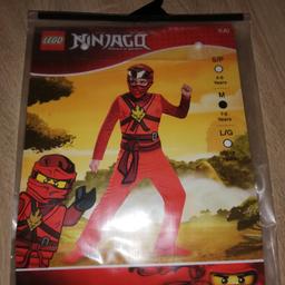Hallo

verkaufe hier ein Jungen Karnevalskostüm von Lego Ninjago "Feuerninja Kai" in der Größe 128.
Das Kostüm wurde nur 2 mal getragen und befindet sich in einem guten gebrauchten Zustand.