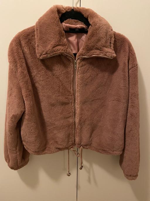 Buy & Sell East London Cann Hall - East London - Photos for Misguided Dusty pink women’s bomber jacket