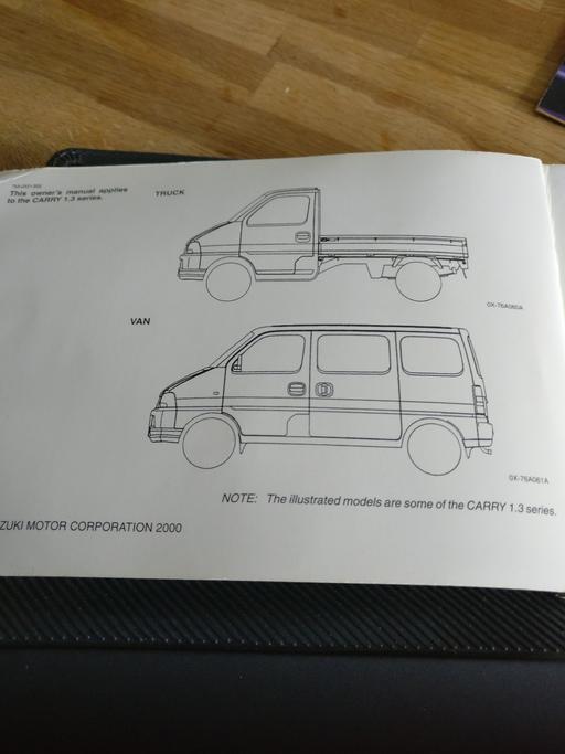 Vehicles Staffordshire South Staffordshire - Photos for Suzuki Carry 1.3 Series Owners Manual