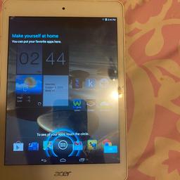 GRADE B Acer Iconia A1-830 16GB Wi-Fi 7.9" Intel Atom 1.6GHz Android Tablet
In good condition fully working
Comes with usb charger
This has been set back to factory settings 