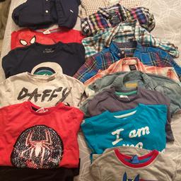Boys 4-5 years bundle, 72 items, mostly NEXT, also items from ZARA, River island, Reserved.
All in excellent condition, few items still with tags on
Long sleeve tops,
T-shirt’s
Shirts
Jeans
Chinos
Shorts
Hoodies
Skins
Waistcoat
Pjs
School tops, trousers and shorts

NO HOLDING- first comes first served
Can deliver for petrol