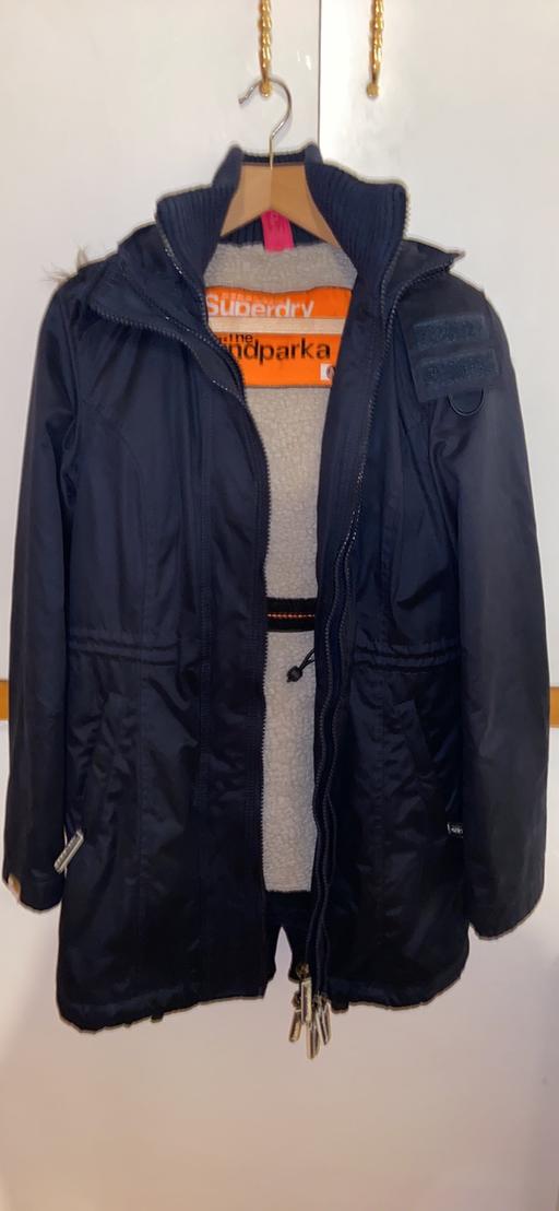 Buy & Sell East London Cann Hall - East London - Photos for Women’s Superdry navy windbreaker coat