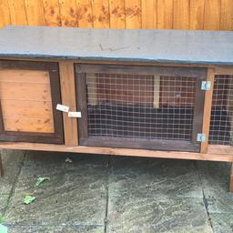 Rabbit/Guinea pig hutch and run,both for £50
Collect or local delivery available