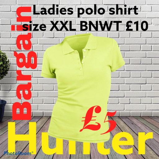 Buy & Sell West Midlands Birmingham - Photos for Ladies green polo shirt size XXL bnwt