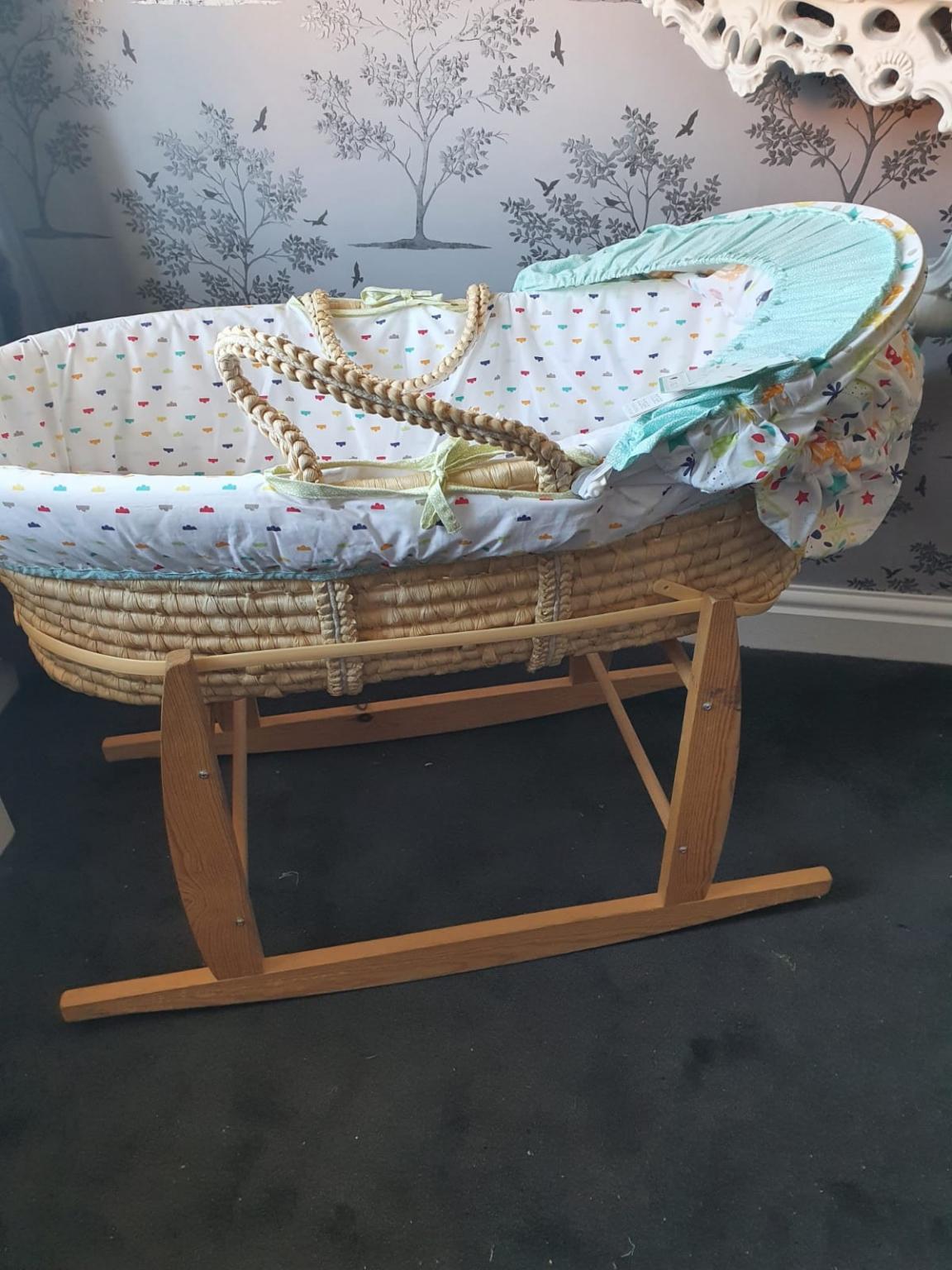 brand new from mothercare moses basket in DY2 Dudley for £14.00 for