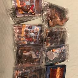 Set of 8 cards but missing Edmund figure
All sealed apart from Edmund and mr tumnus