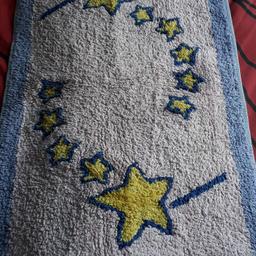 Child's star rug.
